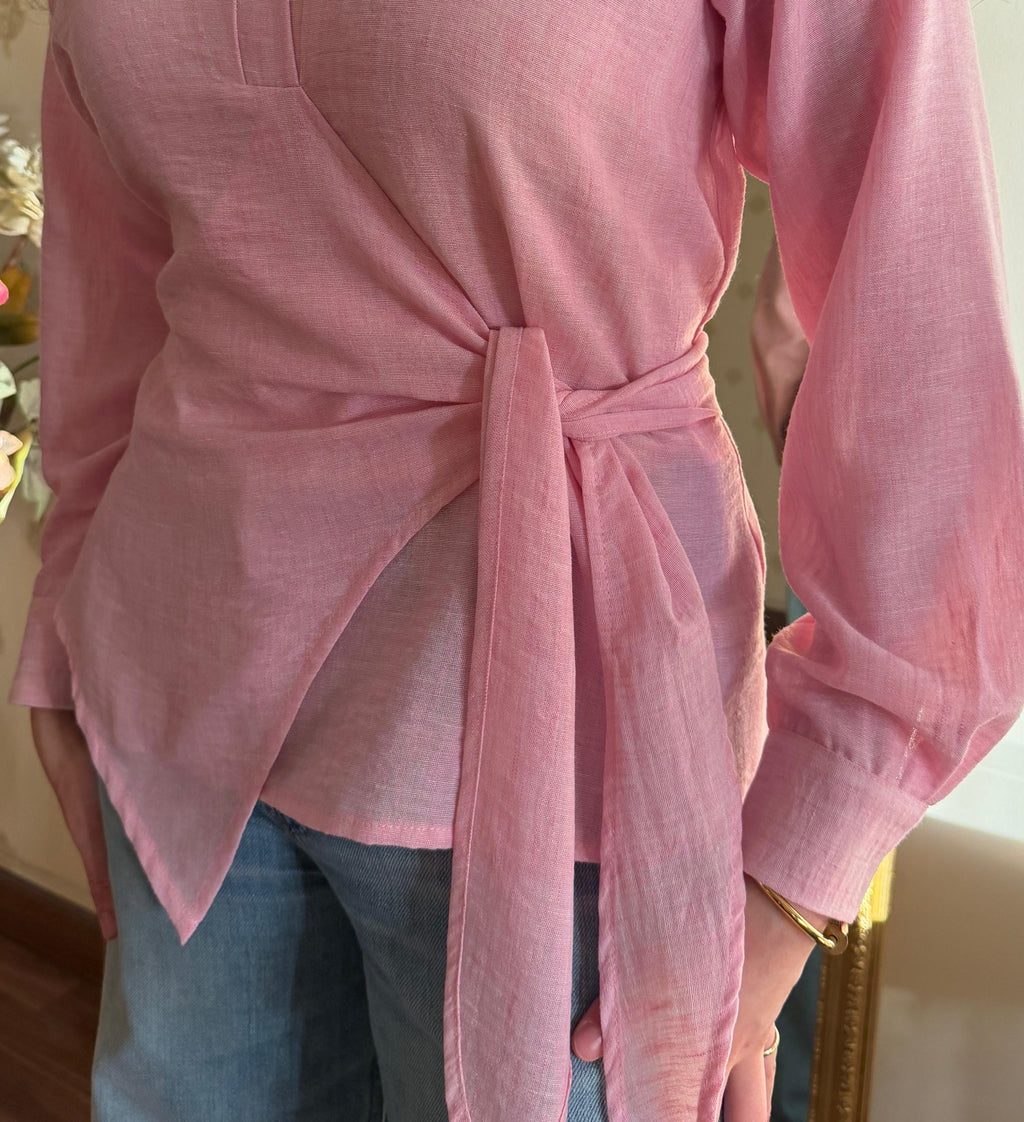 Pink Knot Top