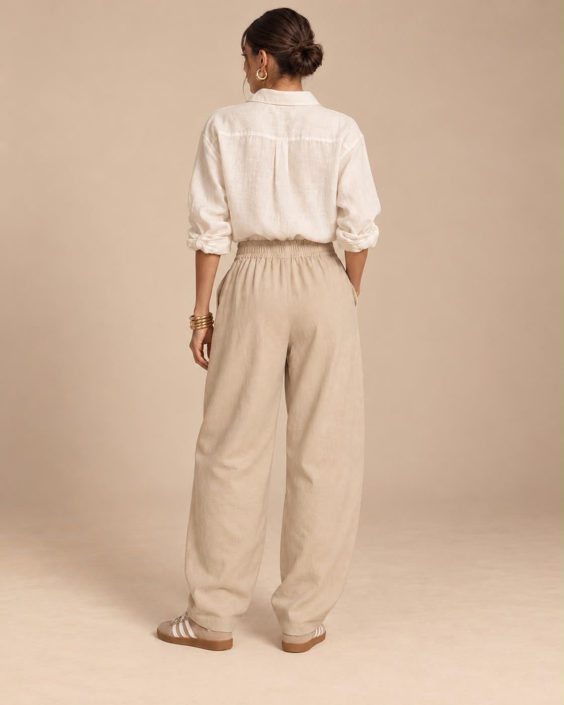 Oat Relaxed Balloon Pants