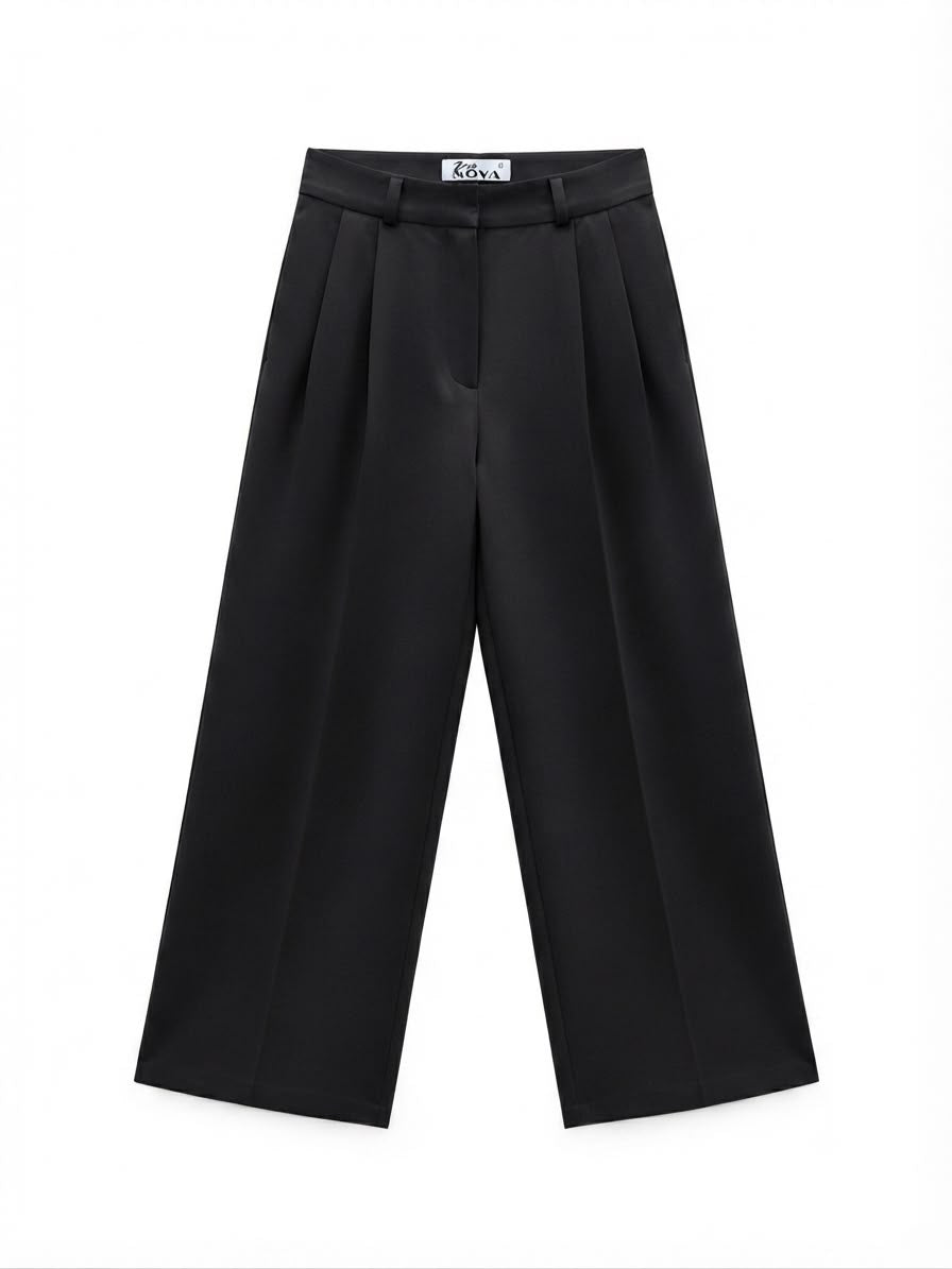 Black Tailored Trousers