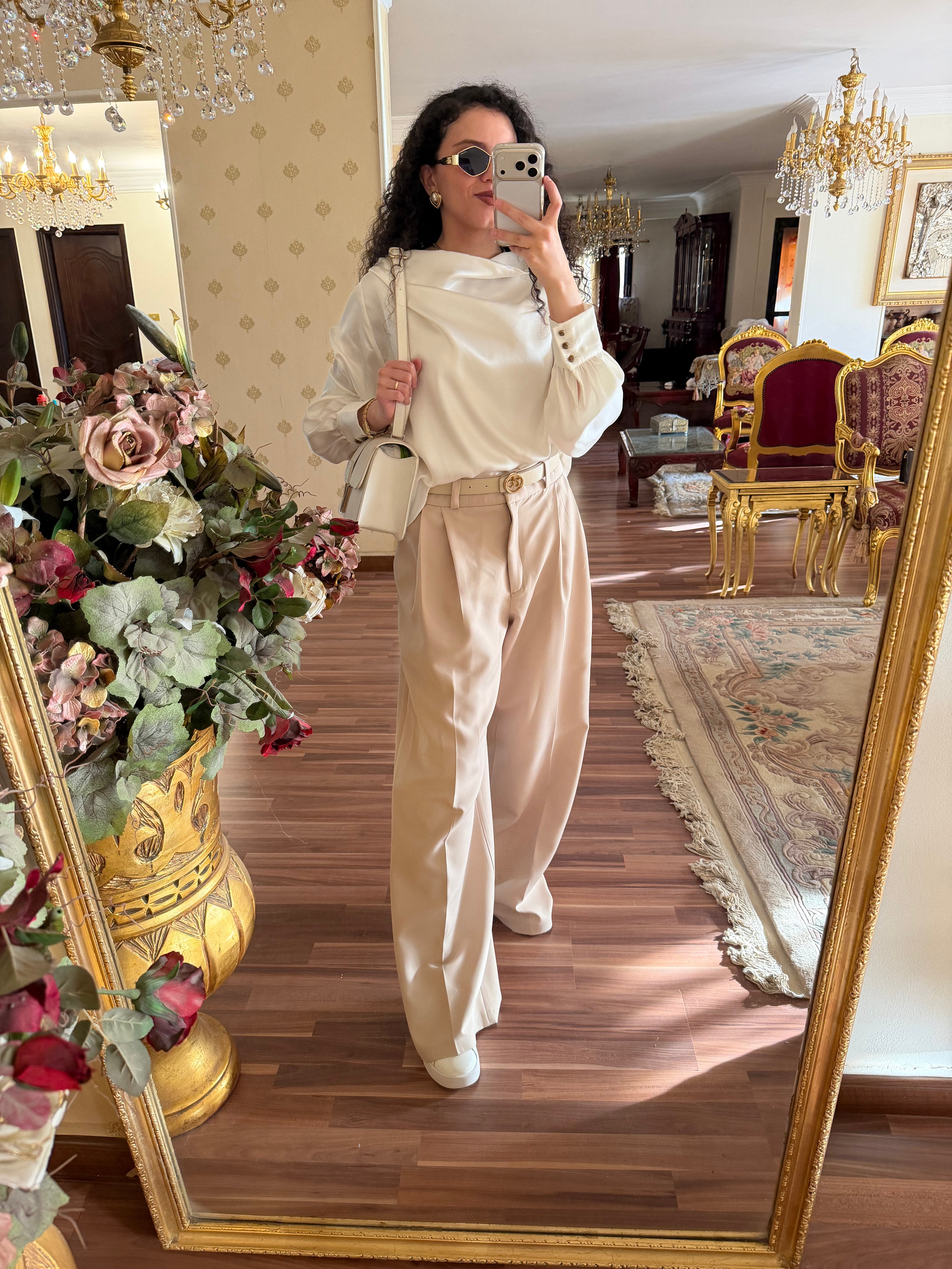 Nude Tailored Trousers