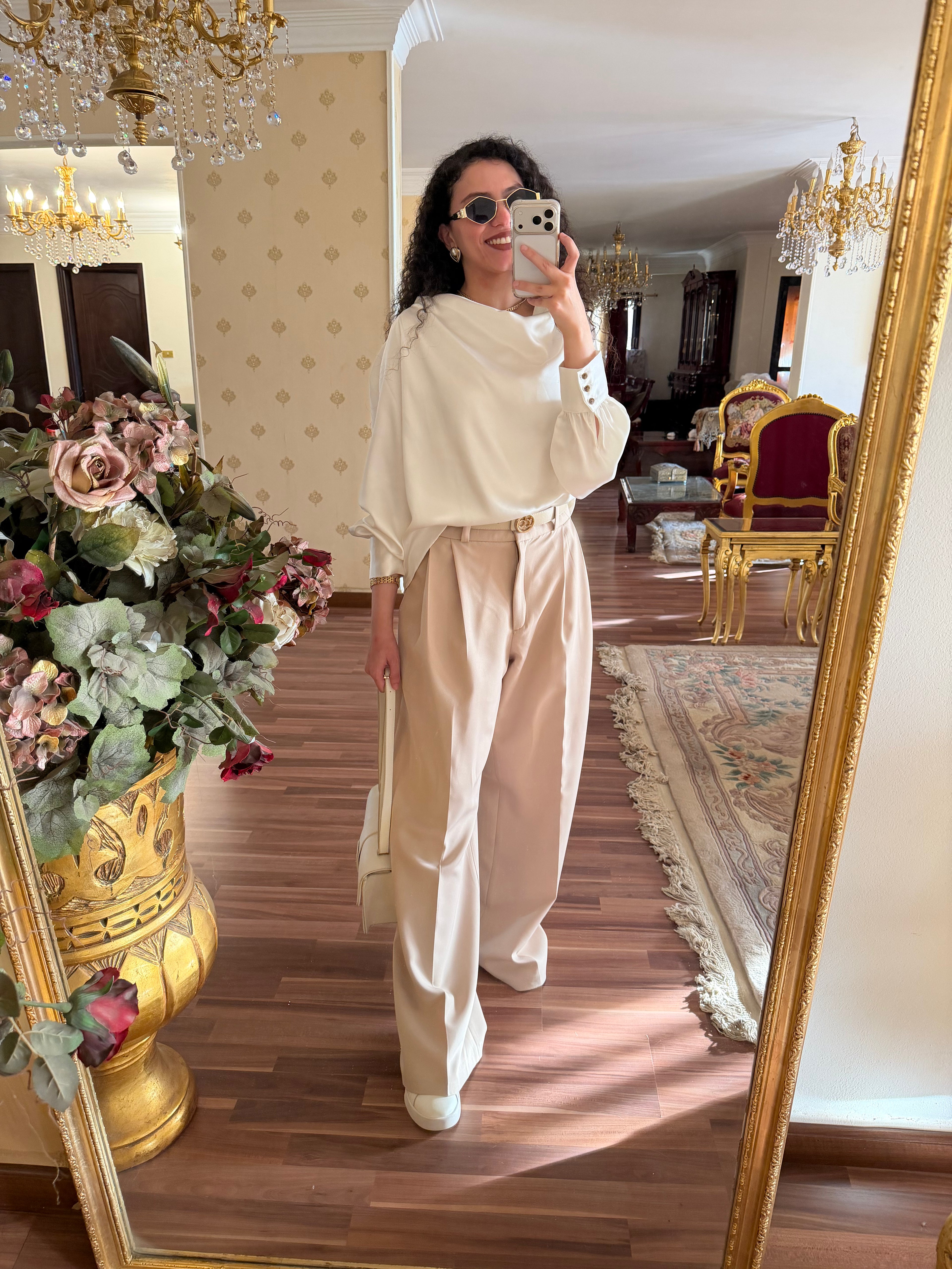 Nude Tailored Trousers