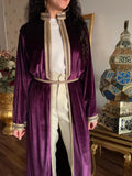 Purple Velvet Kaftan